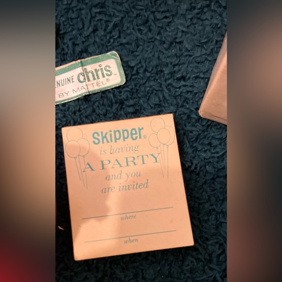 Skipper and skooter Mattel doll carrying case vintage 1963 - Picture 7 of 16